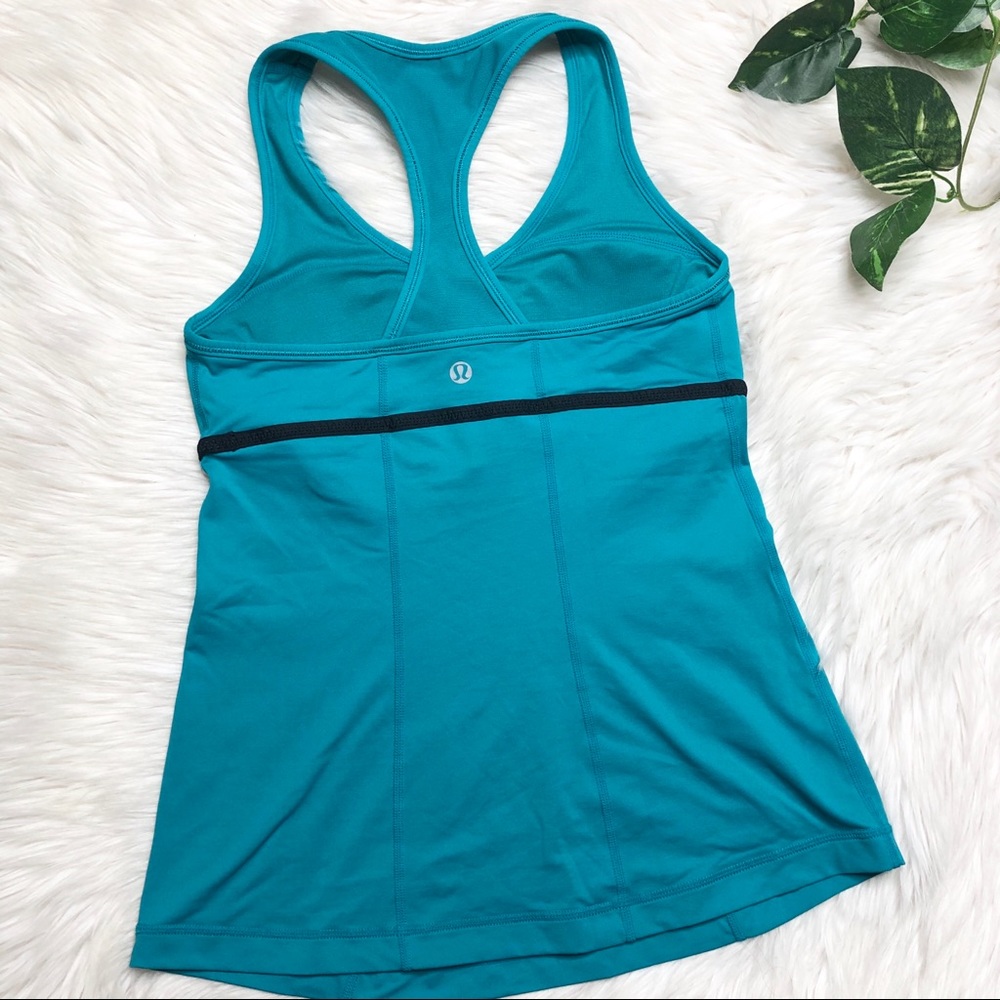 lululemon athletica Teal Tank Top